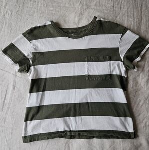 Striped Boxy Tee Unisex